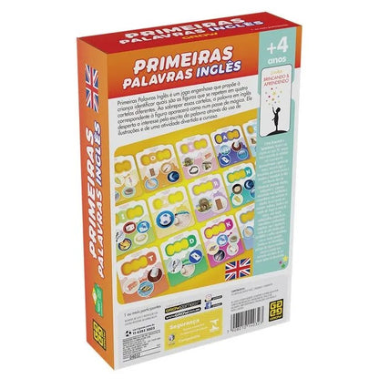Jogo Primeiras Palavras em Inglês