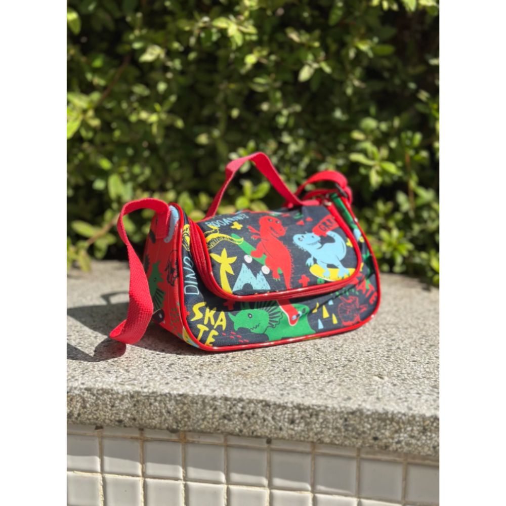 Lancheira Térmica Infantil Dino Skate