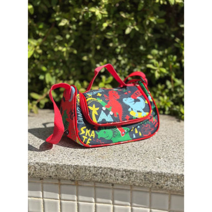 Lancheira Térmica Infantil Dino Skate