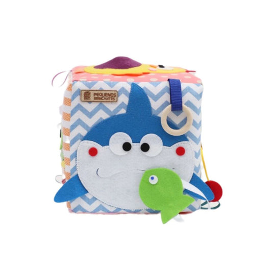 Cubo Sensorial de Atividades para Bebês