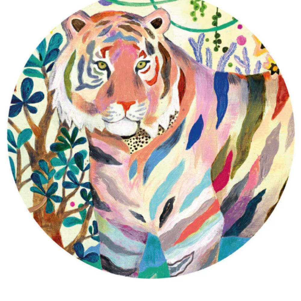 Quebra-Cabeça Tigre Arco-Íris 1000 peças