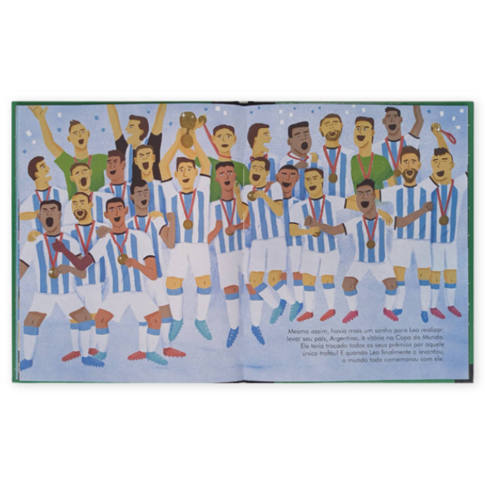 Livro Gente Pequena Grandes Sonhos - Leo Messi