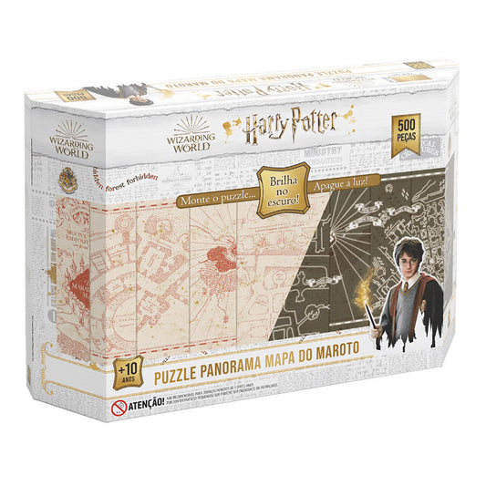 Quebra-cabeça 500 peças Harry Potter - Brilha no Escuro