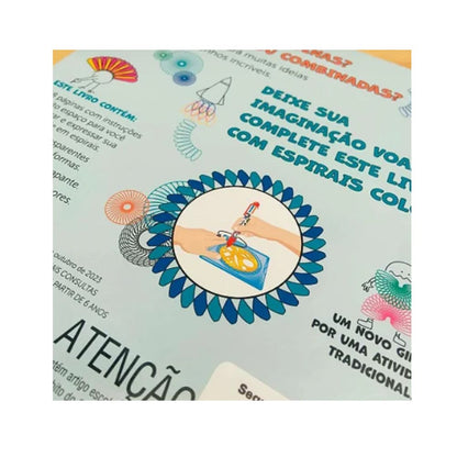 Livro Espirais Coloridas