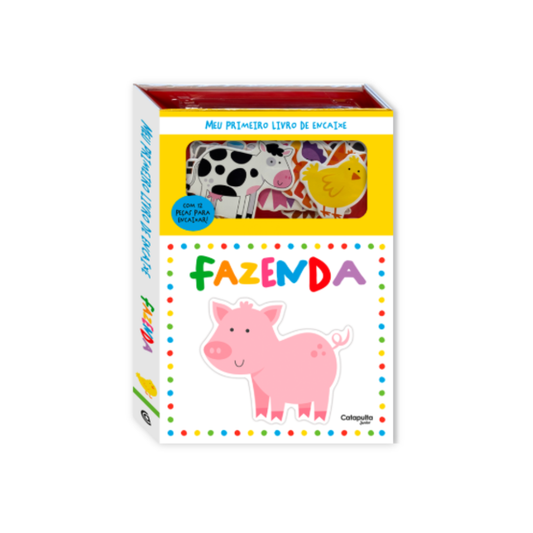 Meu Primeiro Livro de Encaixe - Fazenda