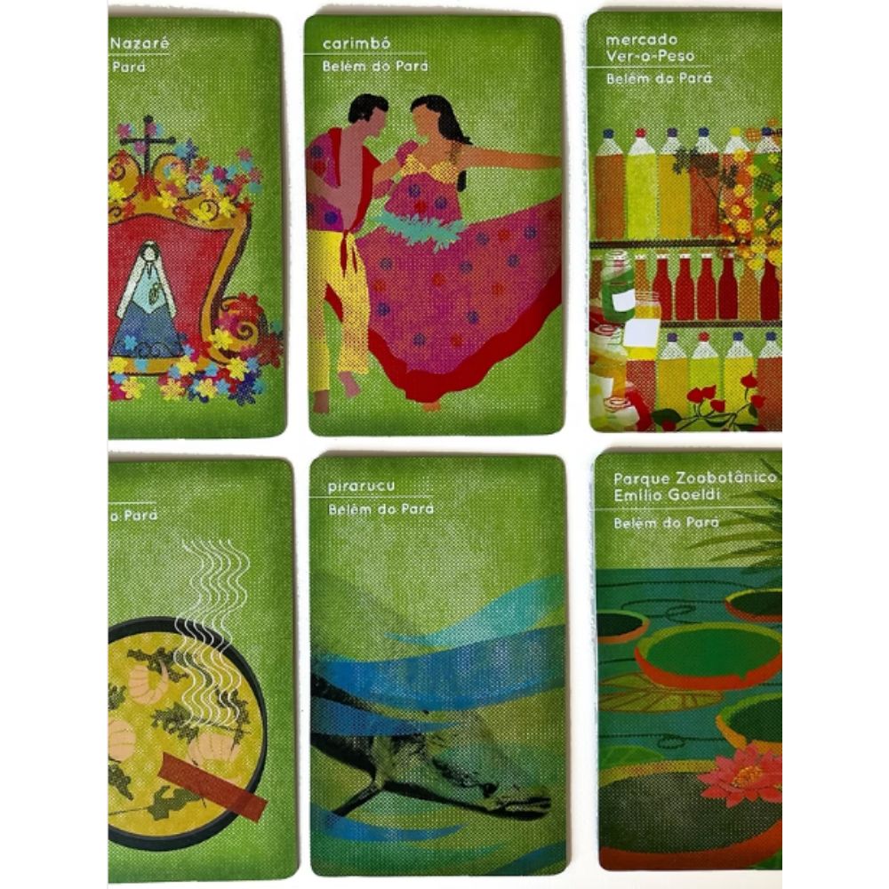 Rolê Cidades do Brasil | Jogo Educativo de Cartas