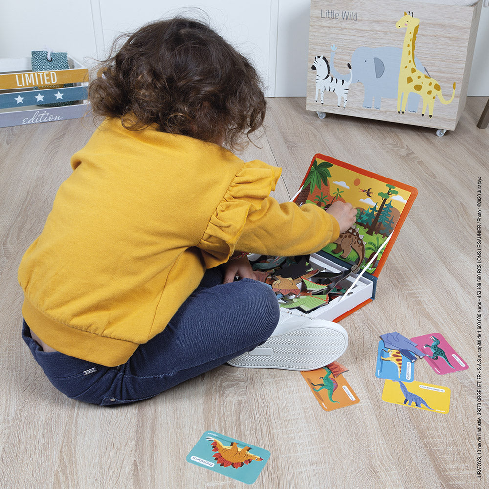 Livro Magnético Dinossauros
