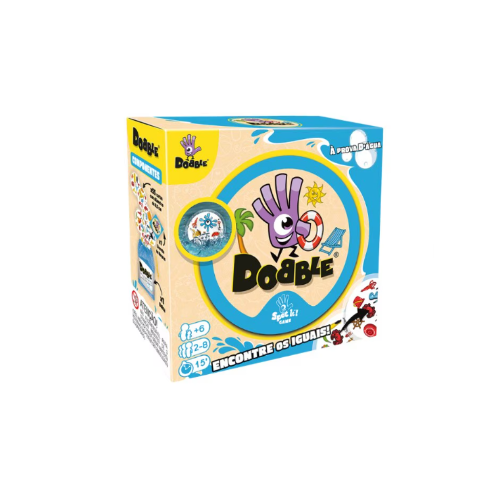 Jogo de Cartas Dobble: À Prova d'Agua