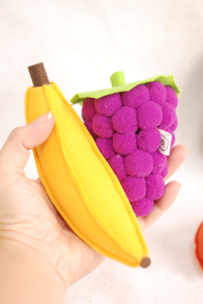 Rede de Frutas em Feltro