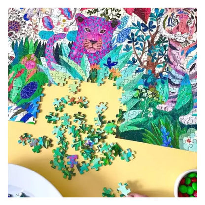 Quebra-Cabeça Tigre Arco-Íris 1000 peças