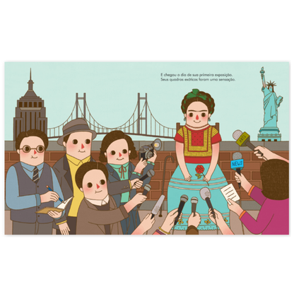 Livro Gente Pequena Grandes Sonhos - Frida Kahlo