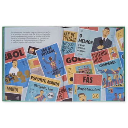 Livro Gente Pequena Grandes Sonhos - Leo Messi