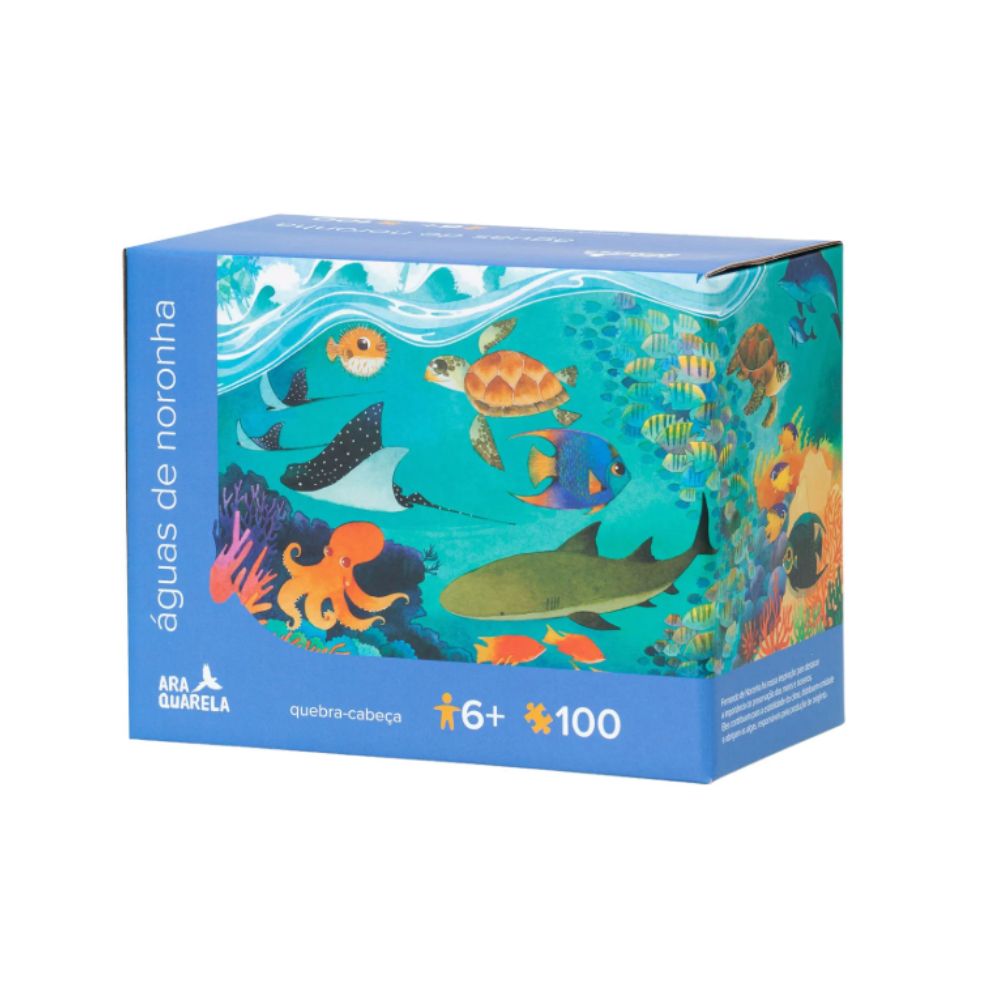 Quebra-Cabeça Águas de Noronha 100 peças