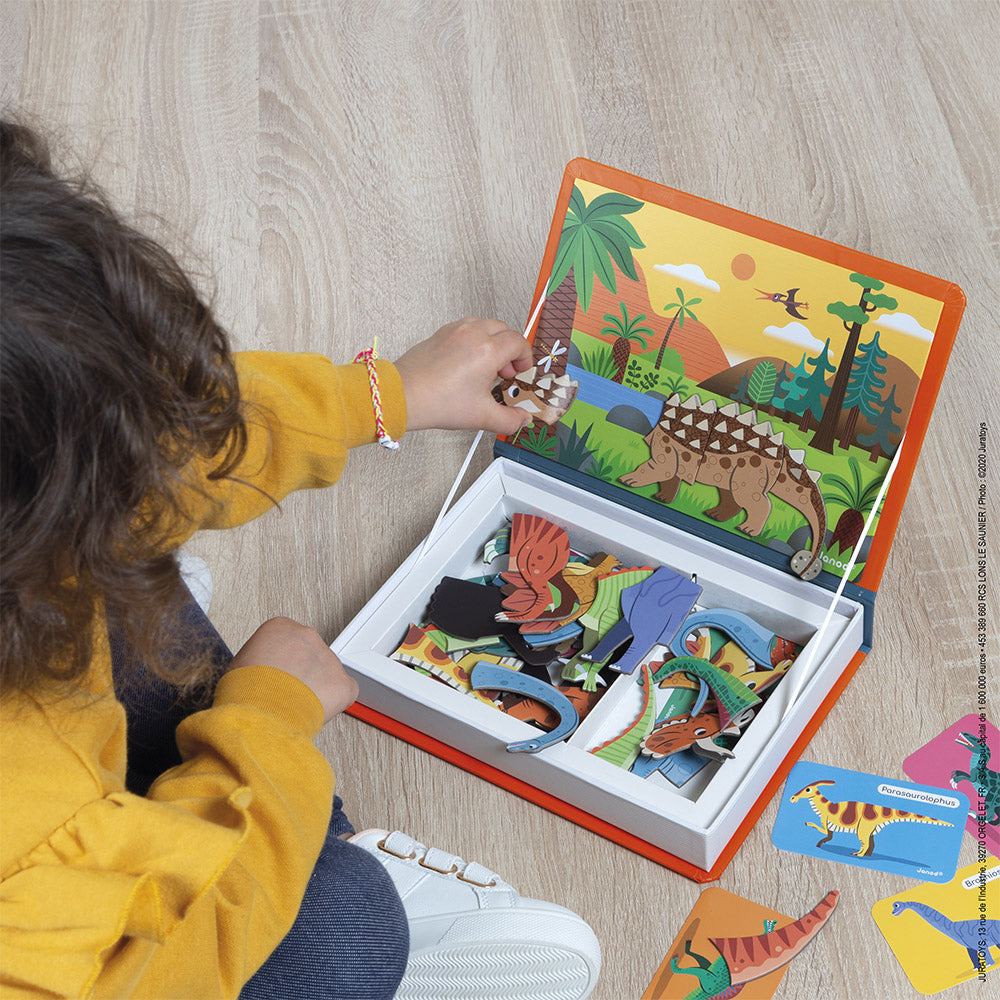 Livro Magnético Dinossauros