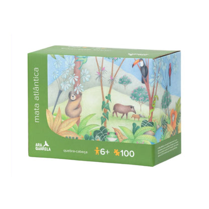 Quebra-Cabeça Mata Atlântica 100 peças