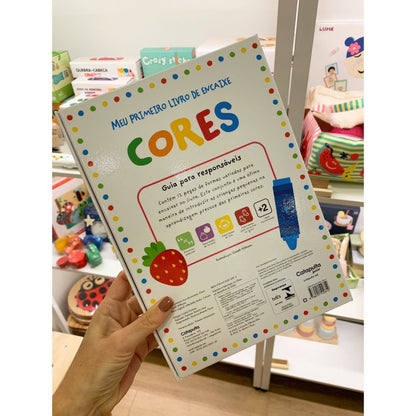 Meu Primeiro Livro de Encaixe - Cores