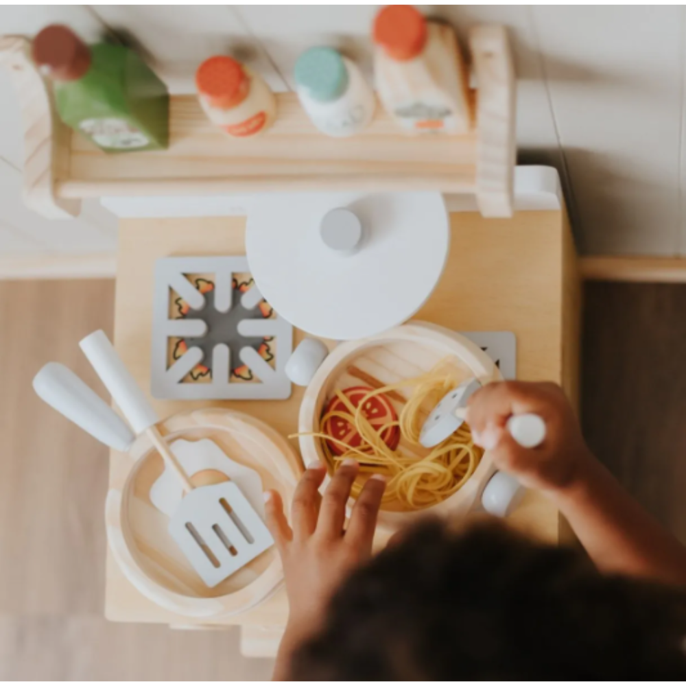 Conjunto Panelas com Utensílios e Cooktop Cinza