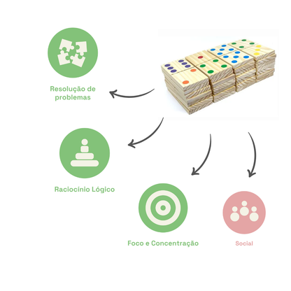 Dominó Gigante de Madeira