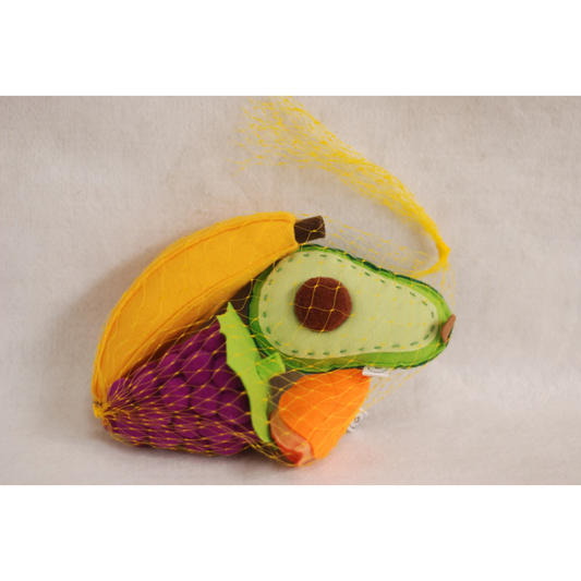 Rede de Frutas em Feltro