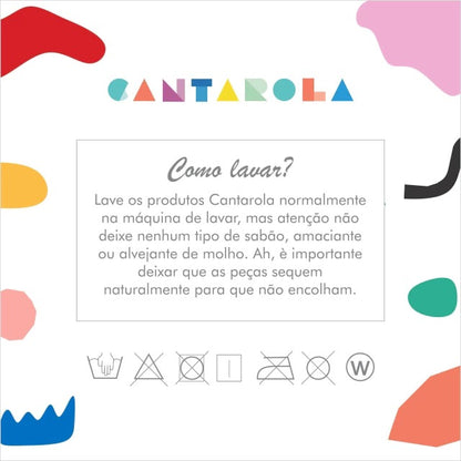 Meia Infantil Golaço Azul Cantarola