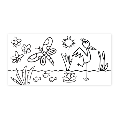 A Lagoa - Livro Infantil para Banho
