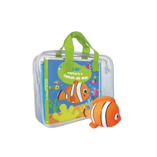 Oscar Explora o Fundo do Mar - Livro Infantil para Banho