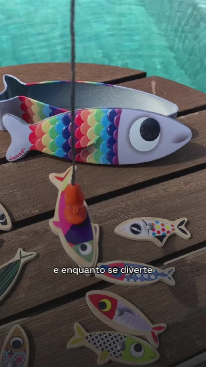 Jogo Pescaria Magnética em Madeira