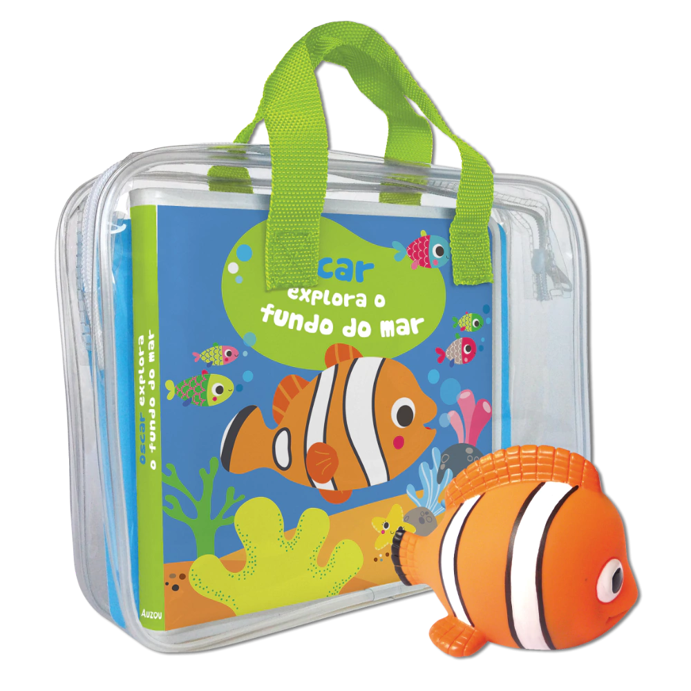 Oscar Explora o Fundo do Mar - Livro Infantil para Banho