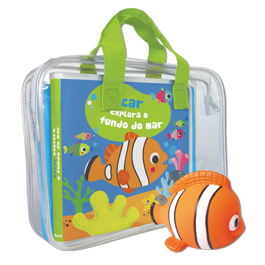 Oscar Explora o Fundo do Mar - Livro Infantil para Banho