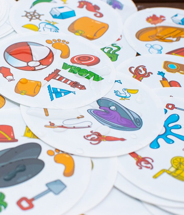Jogo de Cartas Dobble: À Prova d'Agua
