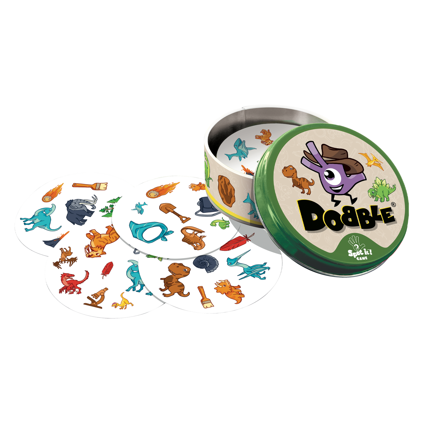 Jogo de Cartas Dobble: Dinossauros