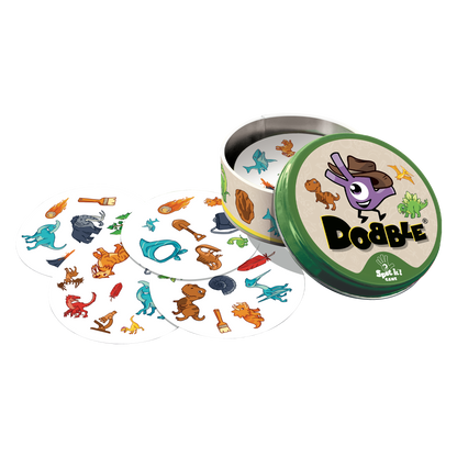 Jogo de Cartas Dobble: Dinossauros