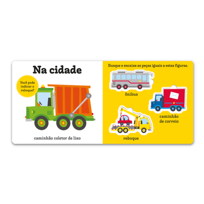 Meu Primeiro Livro de Encaixe - Veículos